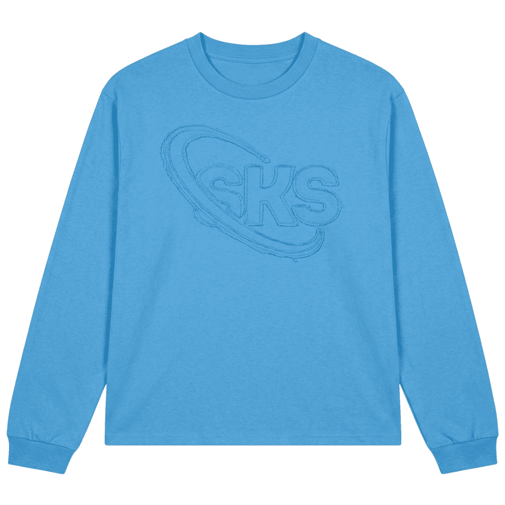 SKS Raw Edge Logo Long Sleeve Tee