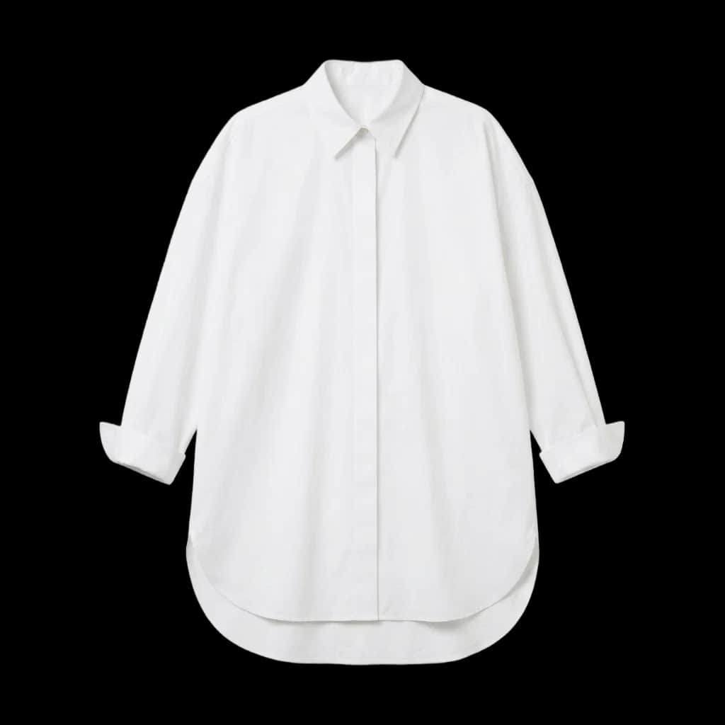 Oversized Poplin Button-Down